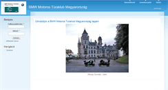 Desktop Screenshot of bmwmtm.hu